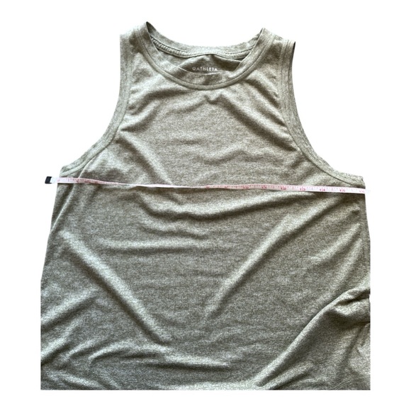 💚✨ATHLETA UPTEMPO TANK HEATHER OLIVE GREEN•SIZE XMALL ✨ - Picture 9 of 11
